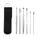 Gentle Stainless Steel Ear Care Kit for Effective Wax Removal