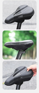 Gel Memory Foam Waterproof Bike Seat Cover for Comfort