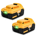 High-Capacity DeWalt 18V/20V Li-Ion Cordless Slide Battery