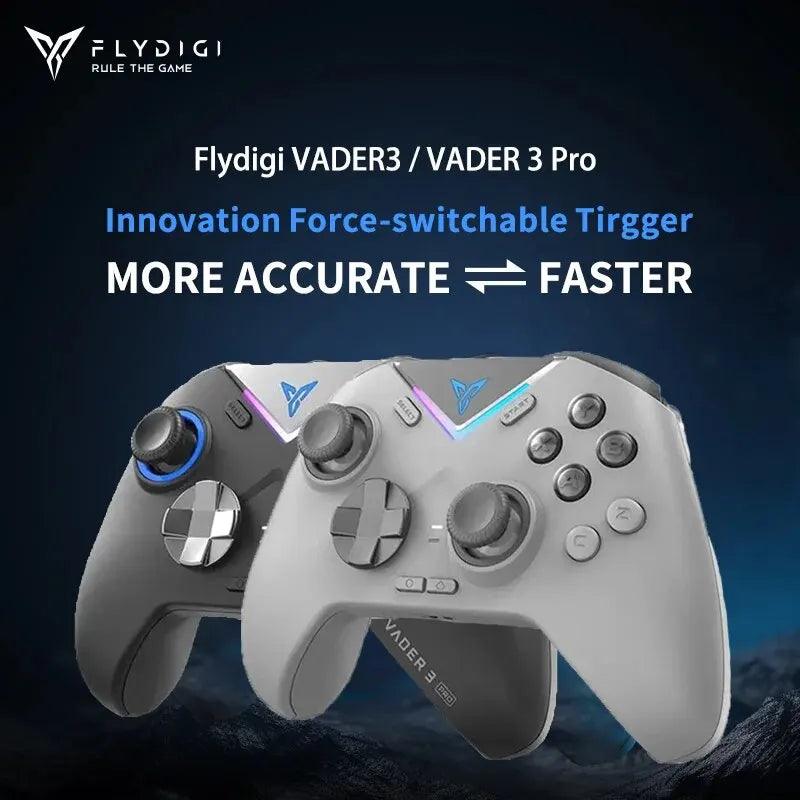 New Flydigi VADER 3 / VADER 3 PRO Bluetooth Wireless Gamepad Hall Linear Trigger Switch/PC/steam/IOS Games and Video Games  ourlum.com   