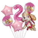 Paw Patrol Dog Balloon Set Chase Skye Marshall Birthday Fun