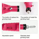 Portable Professional Electric Nail Drill Machine Set