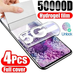 Hydrogel Screen Protectors: Crystal Clear Protection for Samsung Galaxy - Free Shipping