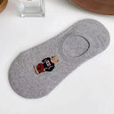 Charming Harajuku Gentleman Bear Socks Cozy Fun Fashion-Forward