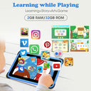 CWOWDEFU 7" Kids Tablet Android 11 2GB 32GB Quad Core WiFi Google Play Children Tablets for Girl Educational Gift 3000mAh Hebrew  ourlum.com   