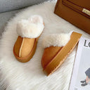 Winter Plush Fur Slides Designer Luxury Slip-On Sandals