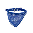 Adjustable Pet Scarf Bandana Collar for Small Dogs & Kittens  ourlum.com Blue neck 20-28cm 