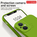 For Reno8 Lite Case YIYONG Soft Silicone Cover Shockproof