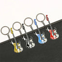 Creative Mini Musical Instruments Guitar Keychain Gift Accessory