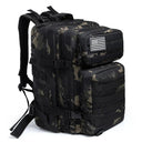 QT&QY Outdoor Tactical Backpacks 45L Molle Assault Bag