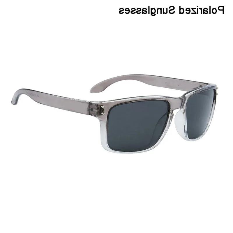 Unisex Polarized Vintage Square Sunglasses - Classic UV400 Driving Shades for Men and Women