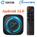 VONTAR H618 Smart TV Box Android 12 Support 8K Video WiFi