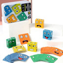 Kids Expression Puzzle Building Blocks Toy: Enhance Cognitive Skills & Logic  ourlum.com NO bell  