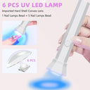 UV Nail Dryer: Salon-Quality Portable LED Lamp Rechargeable