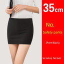 Professional Black Hip-Wrapped Skirt Stylish Office Elegance