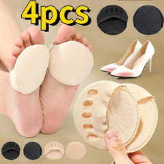 5-Toe Forefoot Pads: Stylish Pain-Relief Insoles for Women's High Heels