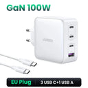 UGREEN GaN Charger: Ultimate Fast Charging Hub  ourlum.com White EU 100W Cable CHINA 