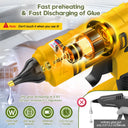 Cordless Electric Handheld Hot Glue Gun For Dewalt Tools