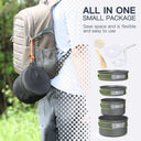 Portable Aluminum Camping Cookware Set for Hiking BBQ Picnic