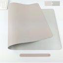 Home Office Large Mouse Pad Gamer Waterproof PU Leather Desk Mat