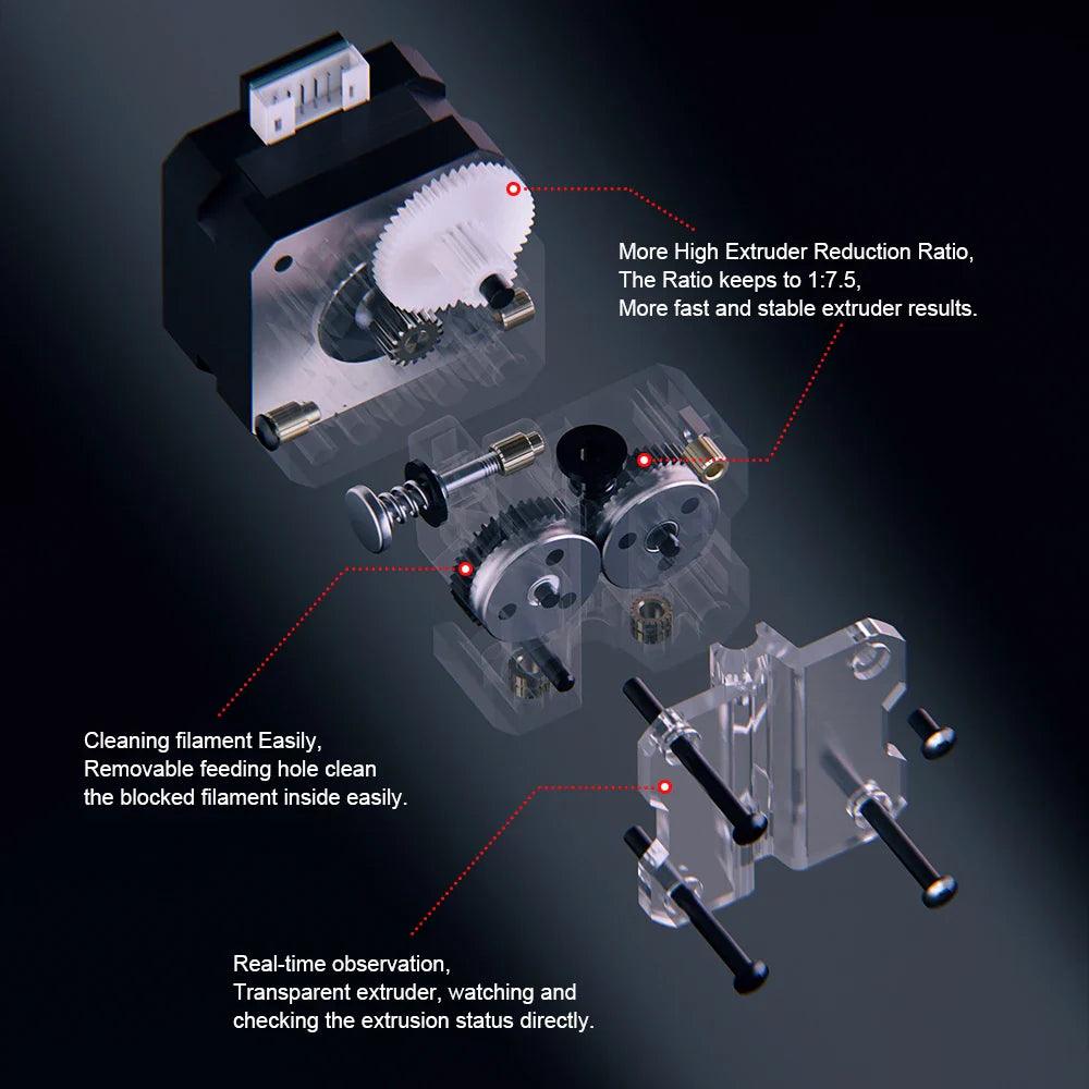 Flying Bear Ghost 6 3D Printer: Precision & Speed with Dual Extruder  ourlum.com   