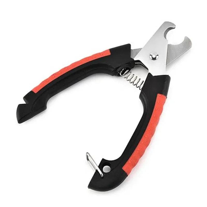 Professional Stainless Steel Pet Nail Clippers for Cats and Dogs  ourlum.com   