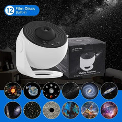 Magical Star Projector Night Light - 360° Rotating Galaxy Lamp for Kids