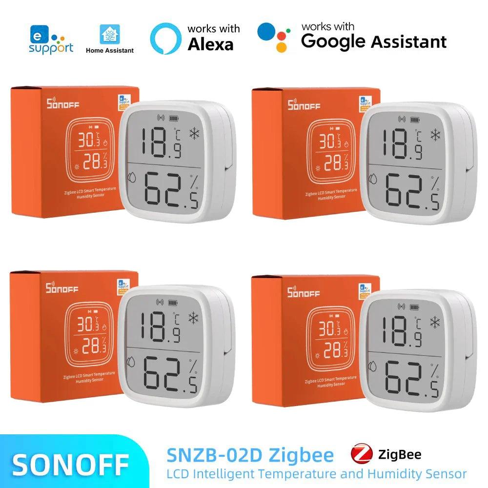 SONOFF Zigbee Temperature Humidity Sensor: Real-time Smart Home Monitoring  ourlum.com   