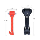 2-in-1 Emergency Car Safety Hammer and Seat Belt Cutter