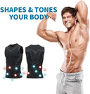 Men's Ionic Shaping Vest Ice-Silk Slimming Vest Body Shaper