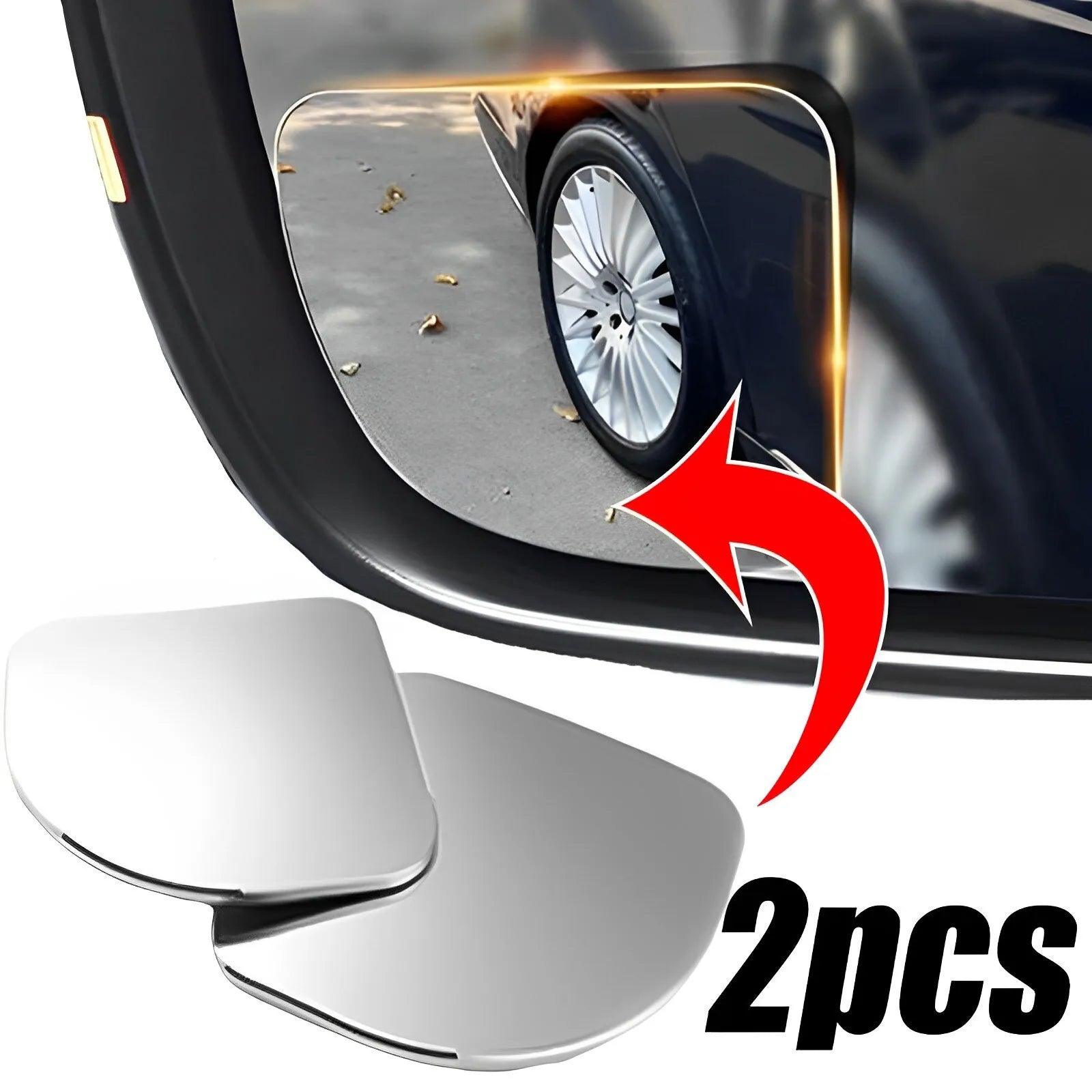 Car Wide Angle Blind Spot Mirrors: Enhanced Visibility, Modern Design, Adjustable Mirrors  ourlum.com   