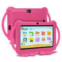 XGODY 7 Inch Android Kids Tablet PC For Study Education IPS Screen 4Core WiFi OTG Children Tablets Cute Protective Case Optional  ourlum.com with Pink case CHINA 