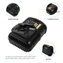 For Dewalt Screwdriver 20V 6.0Ah/9.0Ah DCB200 Battery Lithium Ion