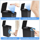 Bathroom Touchless Trash 12L Motion Sensor Trash Can