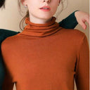 Chic Korean Turtleneck Sweater for Women - 2023 Knitwear