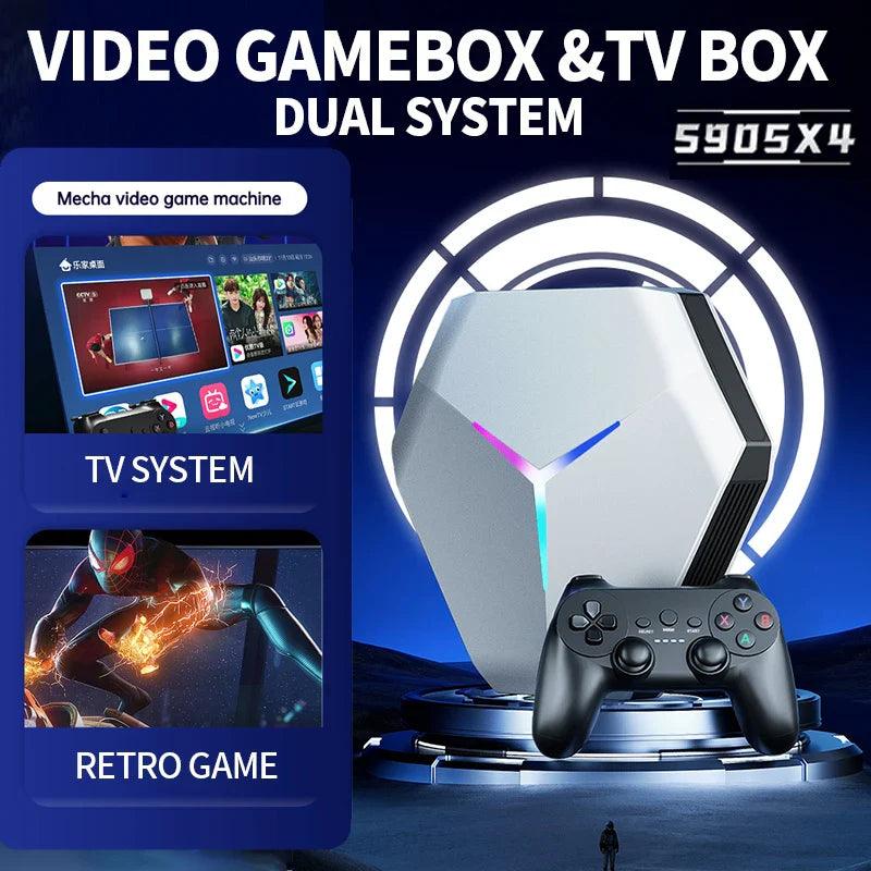 X10 Video Game Console 4k Gamestick TV BOX 5G Dual System 2.4G Wireless Gamepad PSP N64 PS1 Emulators 128G 10000 Retro Games  ourlum.com   