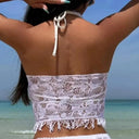 Seductive Fishnet Cover Ups Set Allure Elegance Swimwear