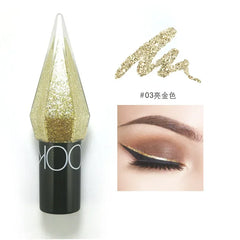 Diamond Glitter Eyeliner & Eyeshadow: Rose Gold Silver Glamour