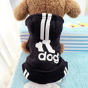 Small Dog Autumn Winter Warm Cotton Coat Jacket Outfit  ourlum.com   