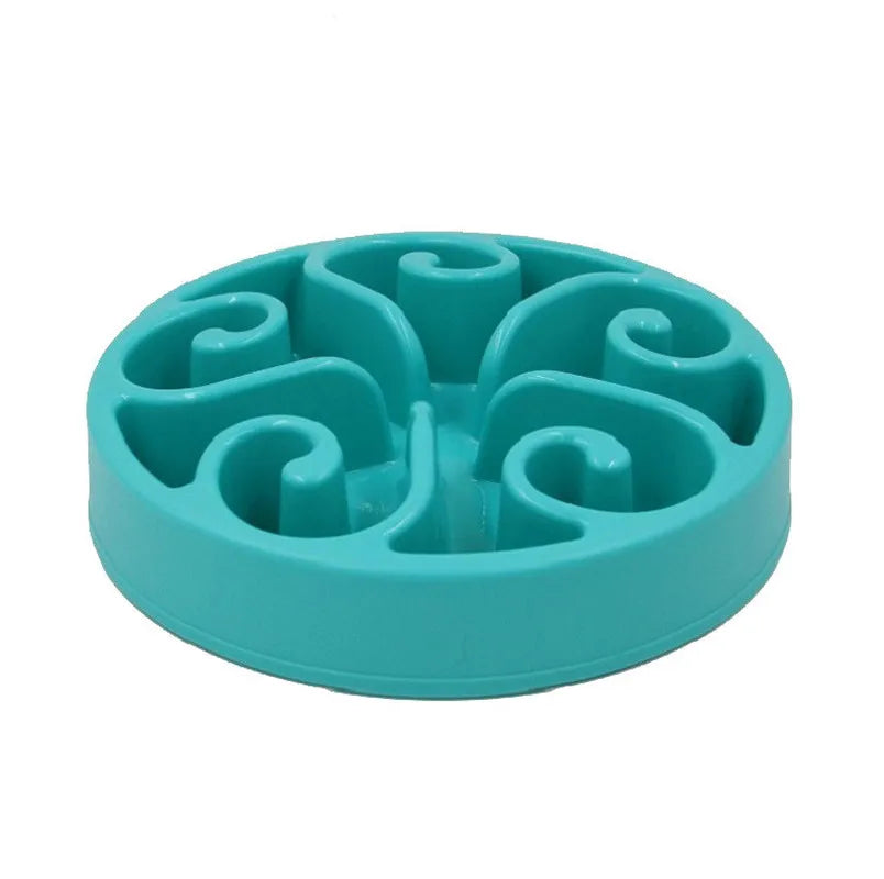 Slow Feeder Dog Bowl and Bath Accessories for Cats  ourlum.com Lake blue  