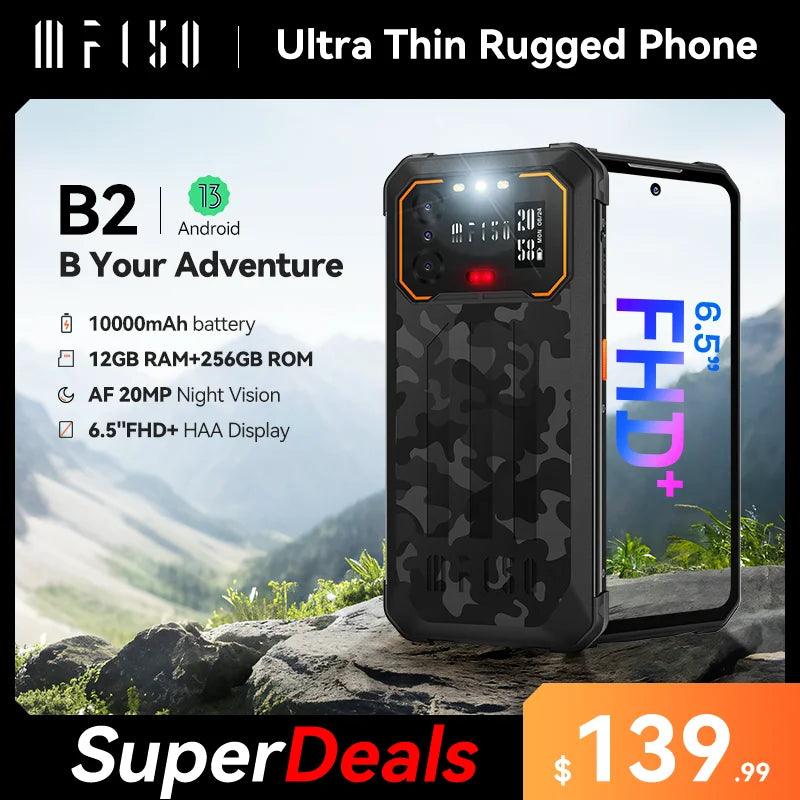 [World Premiere] IIIF150 B2 6.5"FHD+ Display Rugged MobilePhone Night Vision 10000mAh 48MP Camera Android 13 12GB(6GB+6GB) 256GB