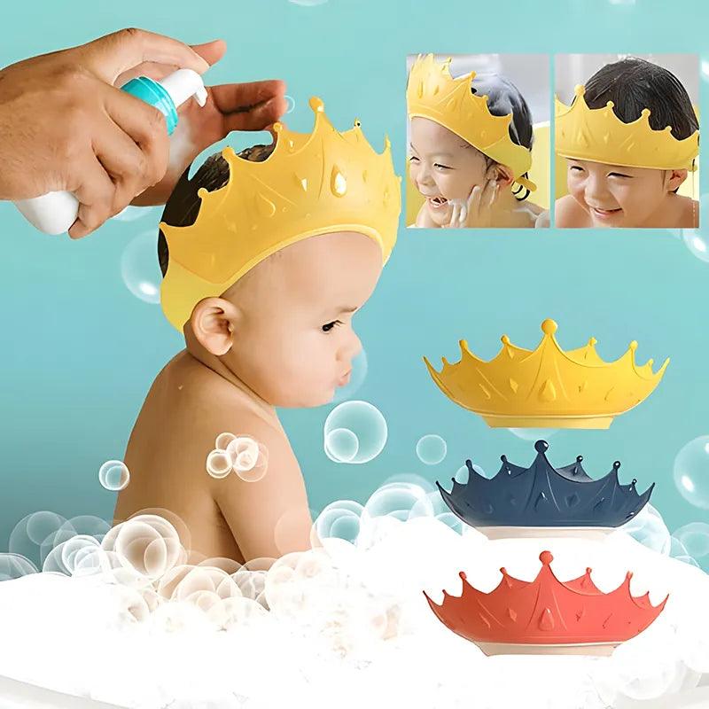 Baby Silicone Shampoo Caps: Ear Protection & Bath Fun  ourlum.com   