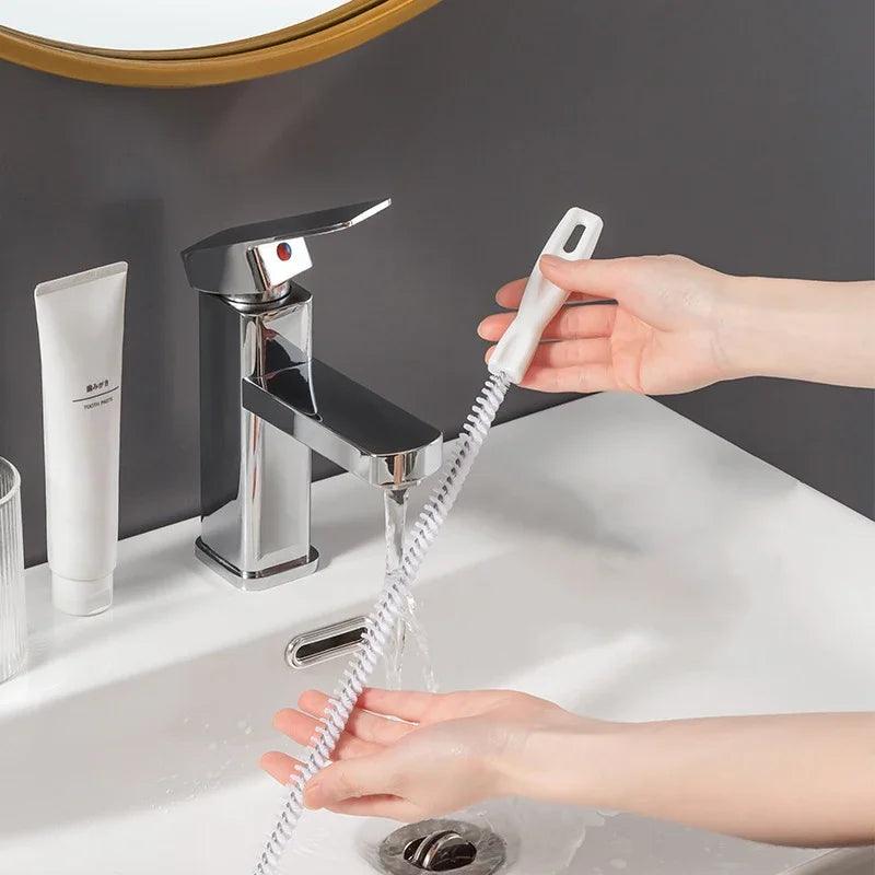 Hair Clog Remover Tool for Kitchen and Bathroom Drains  ourlum.com   