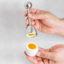 Stainless Steel Boiled Egg Topper Kitchen Cooking Tool