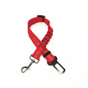 Adjustable Pet Car Safety Belt with Quick Release Clip  ourlum.com 46-Red  