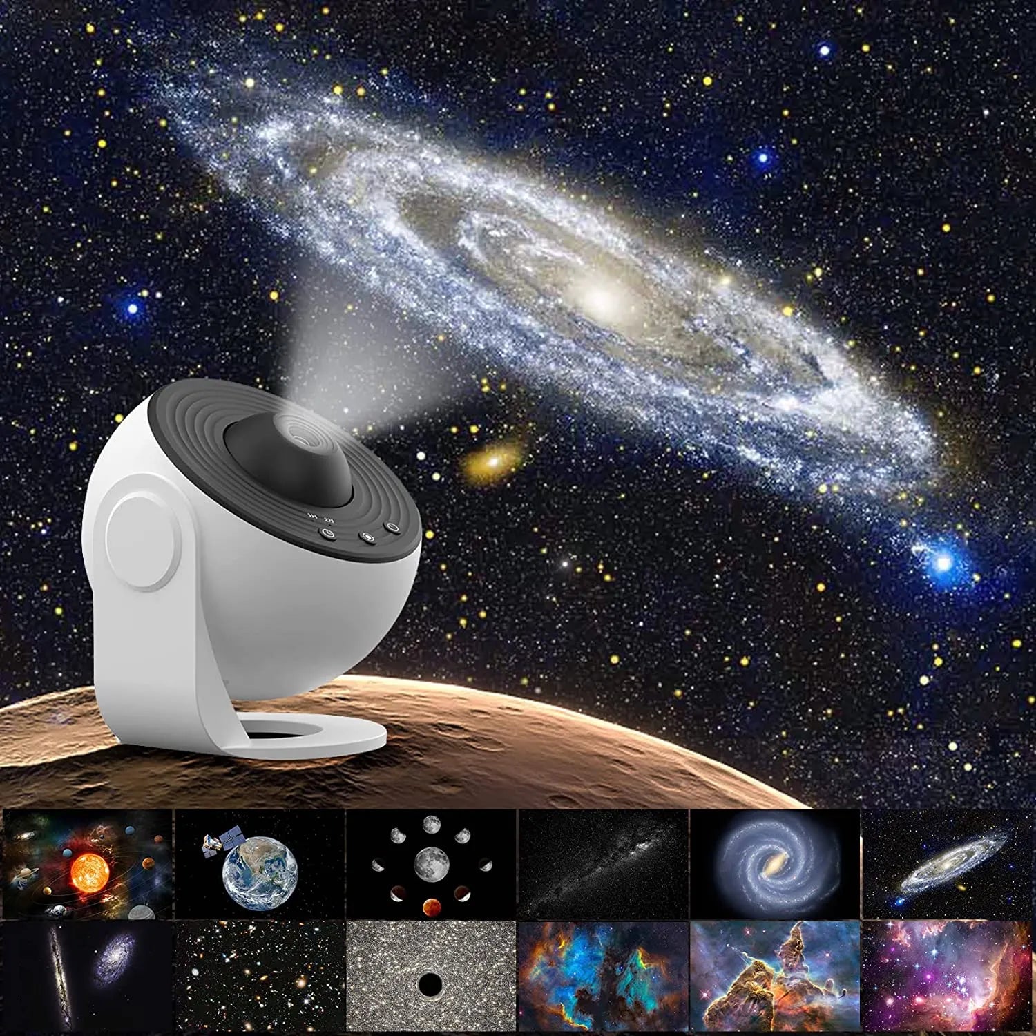 13  in 1 Star Projector, Planetarium Galaxy Projector for Bedroom, Aurora Projector, Night Light Projector for Kids Adults