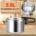 Durable Aluminium Alloy Pressure Cooker for Gas Stoves 3L 4L 5L