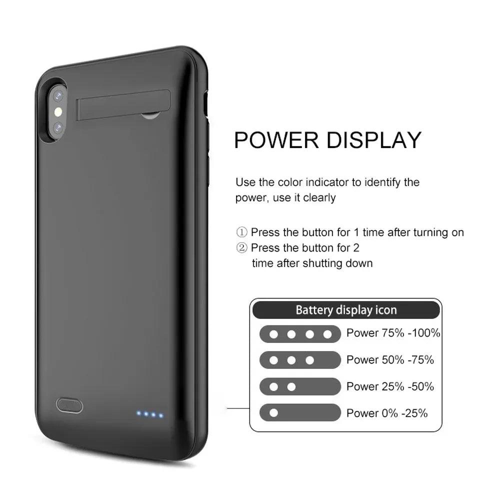 6200mAh Battery Charger Case For iPhone 6 6S 7 8 Plus SE 2020 Charging Case For iPhone X Xs XR 11 12 Pro Max Portable Power Bank