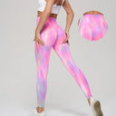 Aurora Gradient Seamless Butt Lift Yoga Leggings for Women  ourlum.com   