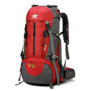 50L Hiking Backpack Waterproof Camping Pack with Shoe Compartment